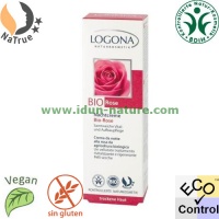Crema facial de noche Bio Rosas para piel seca LOGONA